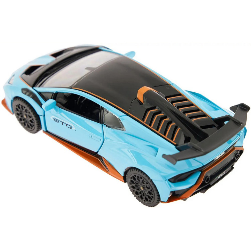 Машинка модель Lamborghini Huracan STO Rastar 64300 blue 1:32 
