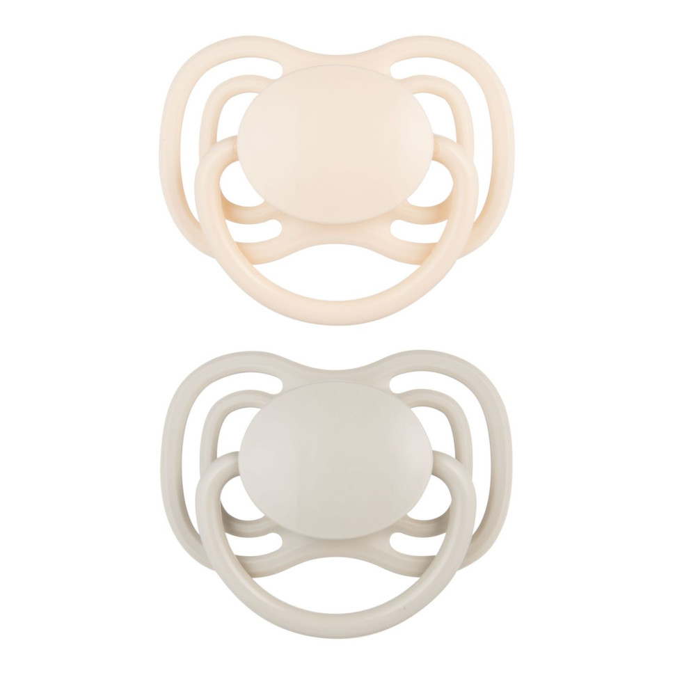 Пустышка силиконовая симметричная Dental Air Canpol babies 23/230_cre от 18 месяцев