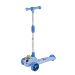 Детский самокат 3-х колесный Extreme Motion SC2619(Blue) колеса PU, с музыкой и светом