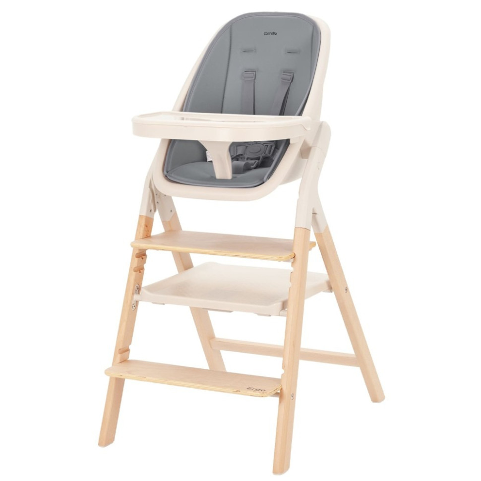 Дитячий cтілець для годування Ergo Carrello CRL-16701 Carbon Grey