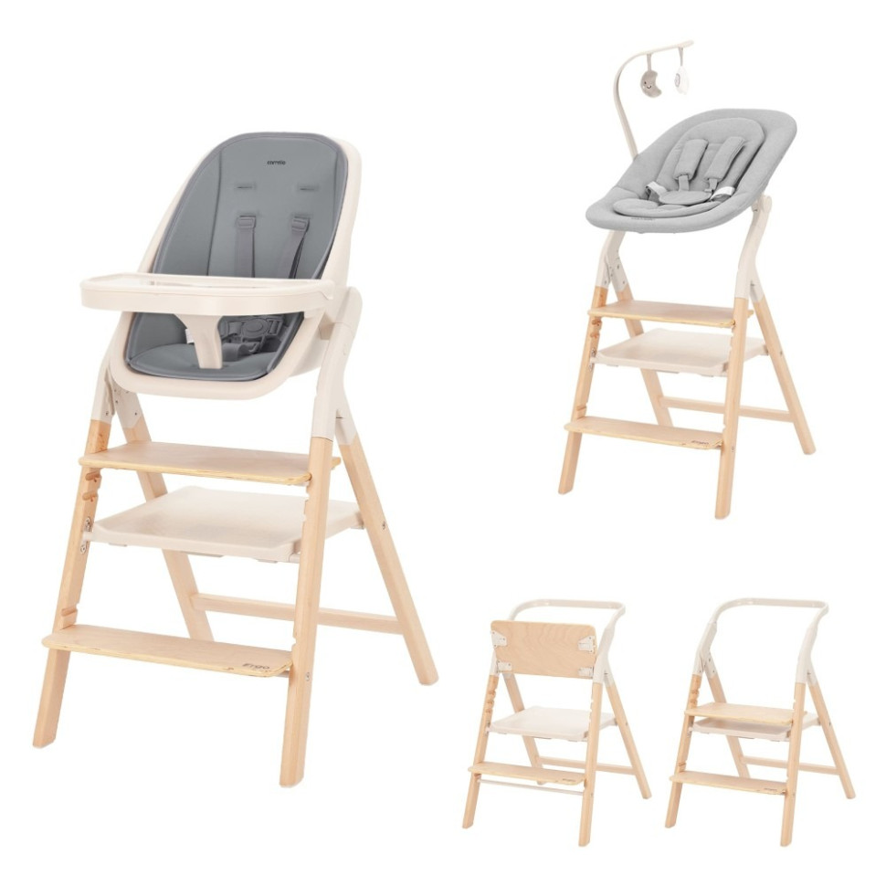 Дитячий cтілець для годування Ergo Carrello CRL-16701 Carbon Grey