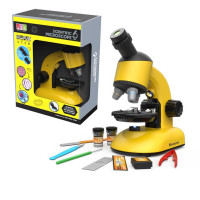 Микроскоп игрушечный SHANTOU 1100M увеличение 100x, 400x, 1200x