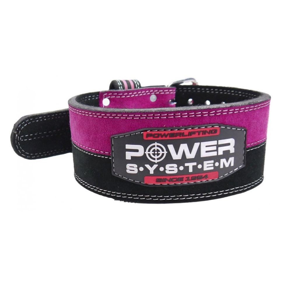 Пояс для важкої атлетики PS-3850 Strong Femme Power System PS_3850_S_Bl/Pink, Black/Pink, S