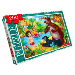 Пазл детский "Маугли" Danko Toys C260-12-10, 260 элементов