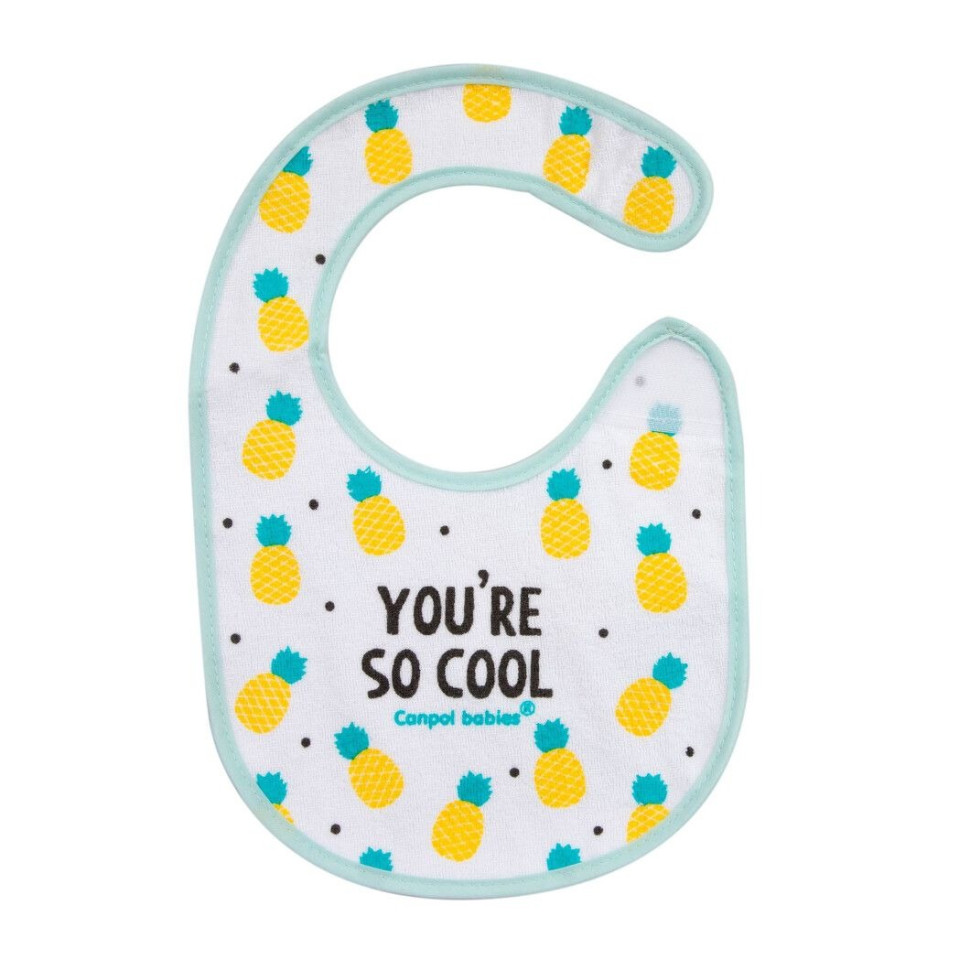 Детский слюнявчик So Cool Canpol babies 15/114_tur хлопковый