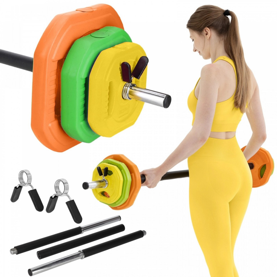 Штанга для фитнеса Fitness Pump 4FIZJO P-5907739315656, 20 кг