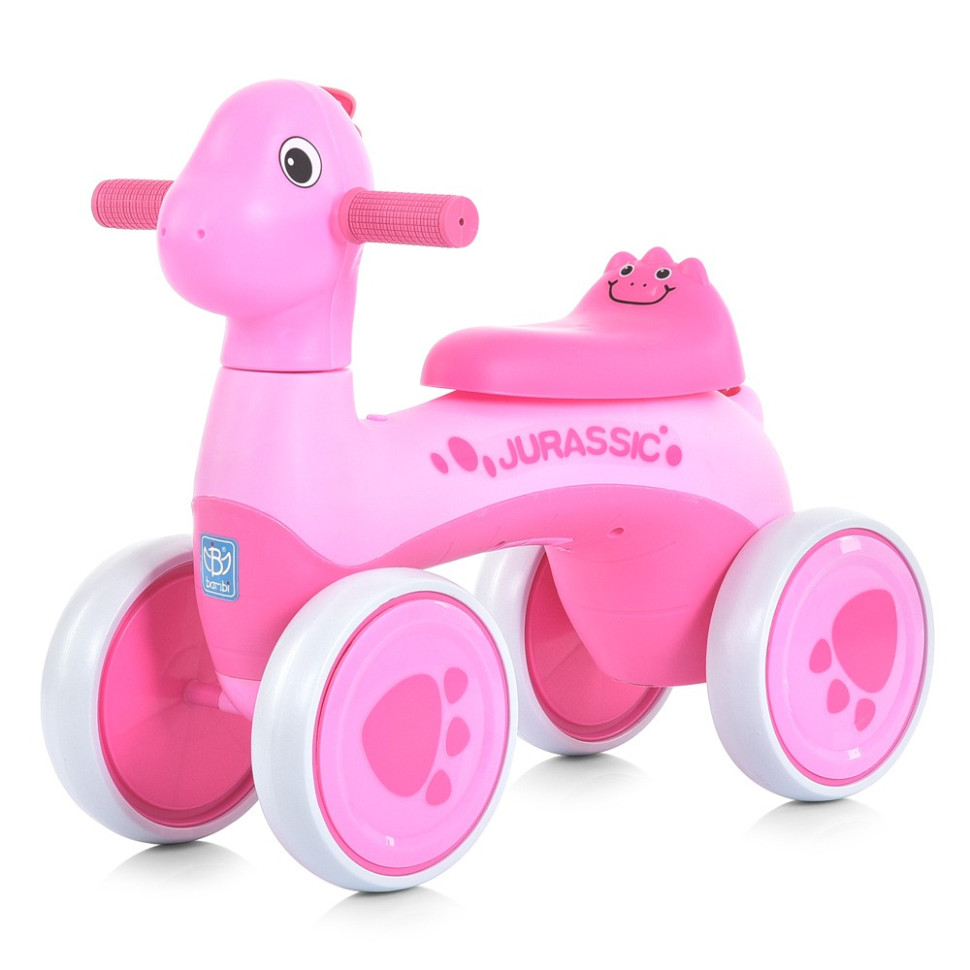 Детская каталка-толокар Bambi M 5853E-8 розовый, до 25 кг