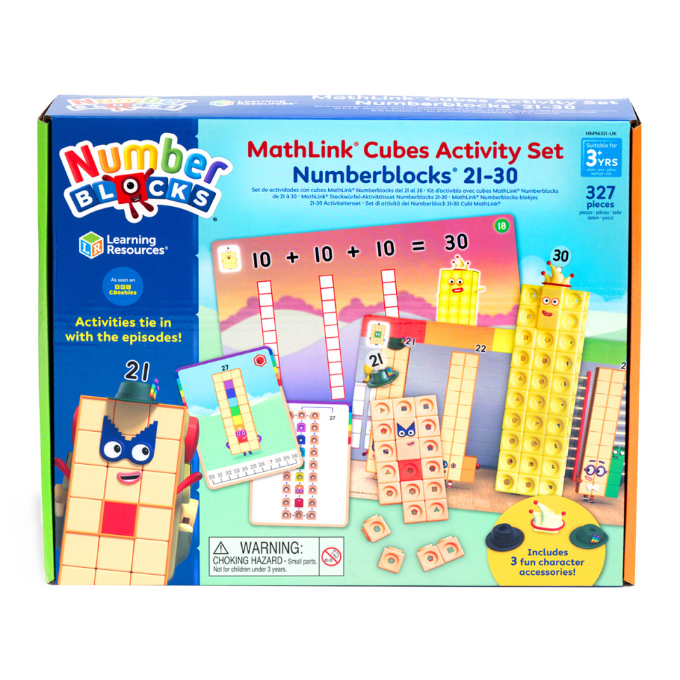 Обучающий игровой набор Учимся считать 21-30 MathLink®