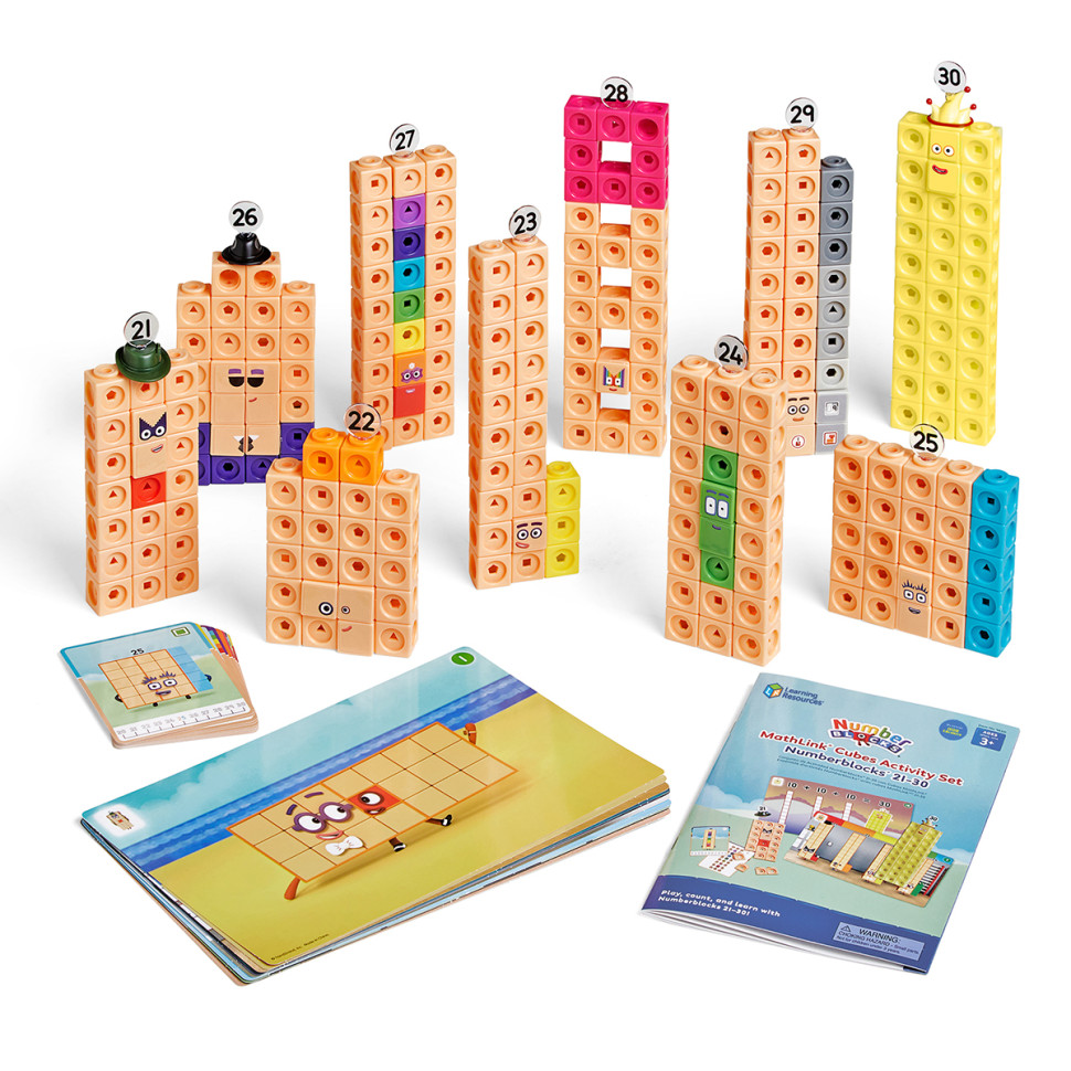 Обучающий игровой набор Учимся считать 21-30 MathLink®