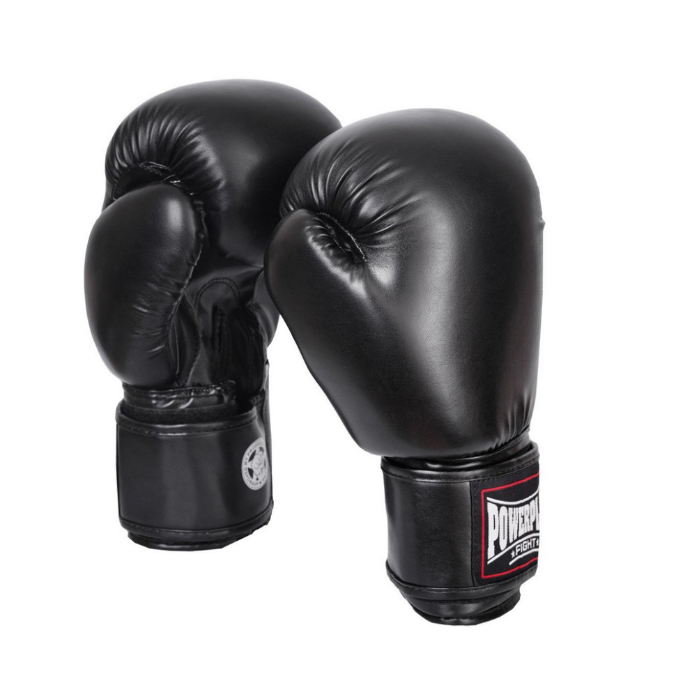 Боксерські рукавиці 3004 Classic PowerPlay PP_3004_16oz_Black, Чорні 16 унцій