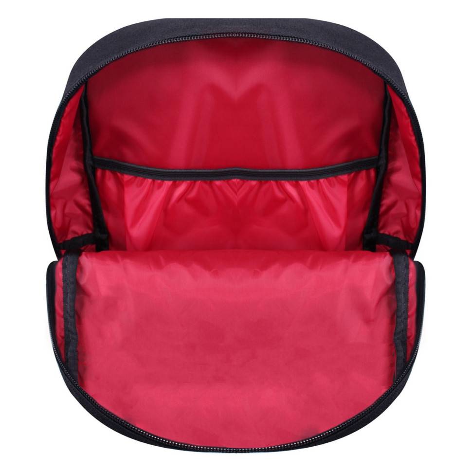 Рюкзак молодежный mini Bagland 648911791 черный, объем 8 л