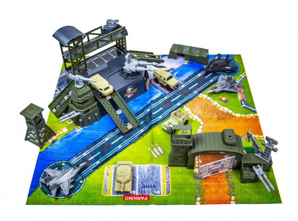 Ігровий набір Військова База Military P881-A по цене 644 грн.