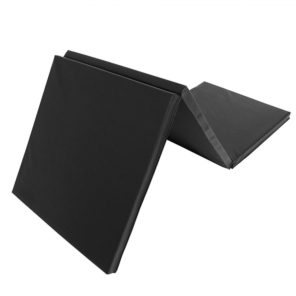 Мат гимнастический складной Springos FA0041 Black 180x60x5 cм