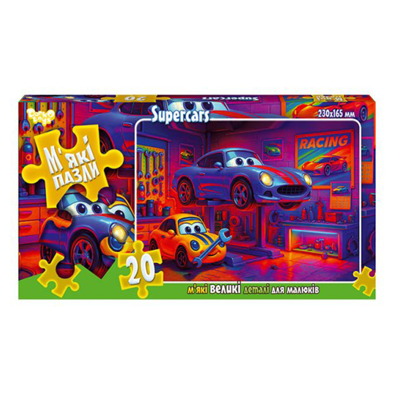 Детские мягкие пазлы 