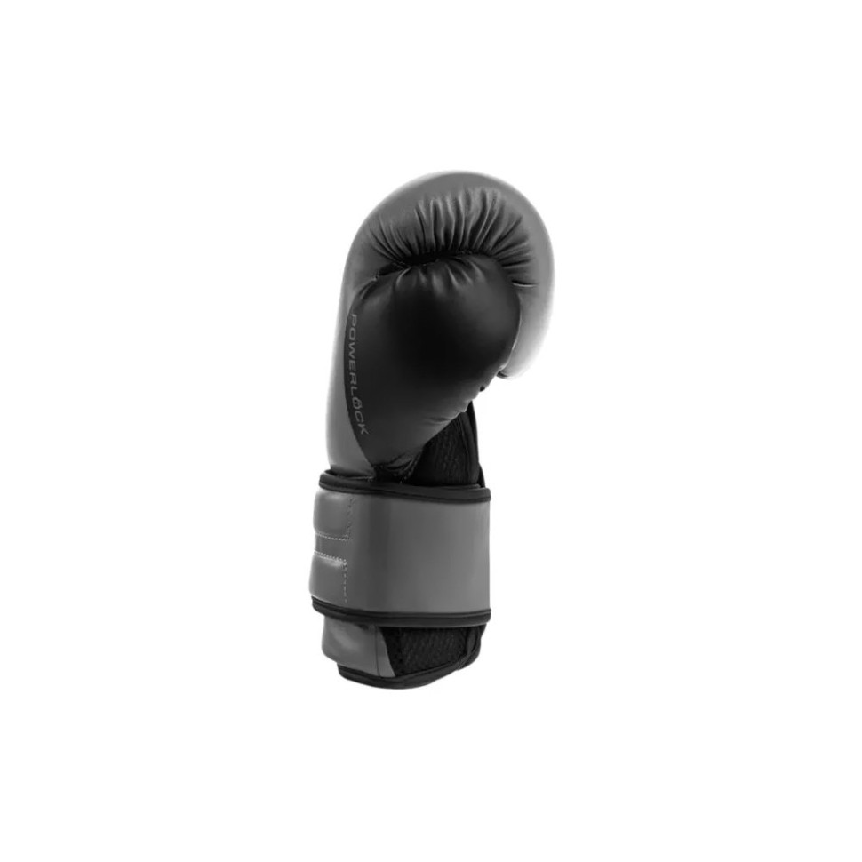 Боксерские перчатки POWERLOCK 2R TRAINING GLOVE Everlast P00002304 серый/черный 10 унций