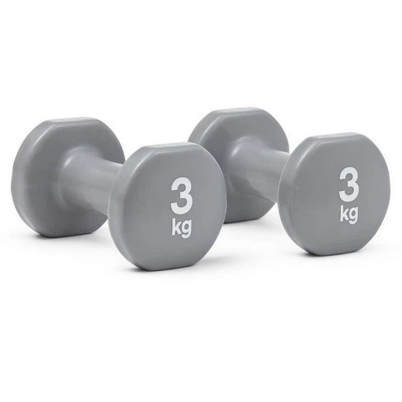 Гантелі вінілові Dumbbells Reebok RAWT-16153, 2х3 кг