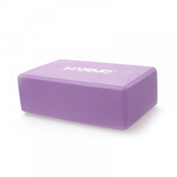 Блок для йоги LiveUp LS3233A-p, EVA, фіолетовий