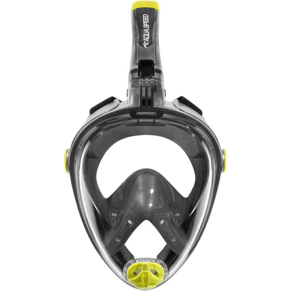 Повнолицьова маска SPECTRA 2.0 Aqua Speed 247-30 чорний, жовтий, L/XL