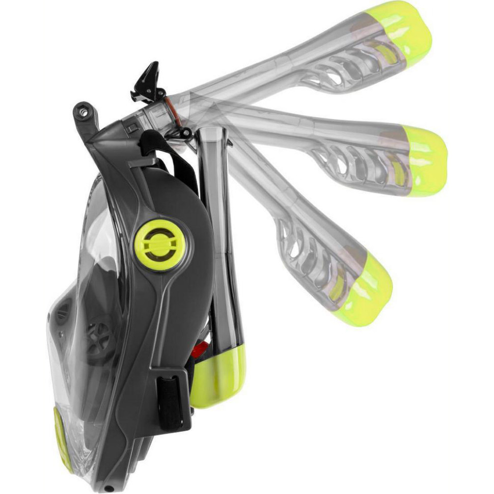 Повнолицьова маска SPECTRA 2.0 Aqua Speed 247-30 чорний, жовтий, L/XL