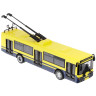 Детский инерционный троллейбус "Автопарк" PlaySmart 6407 масштаб 1:72 