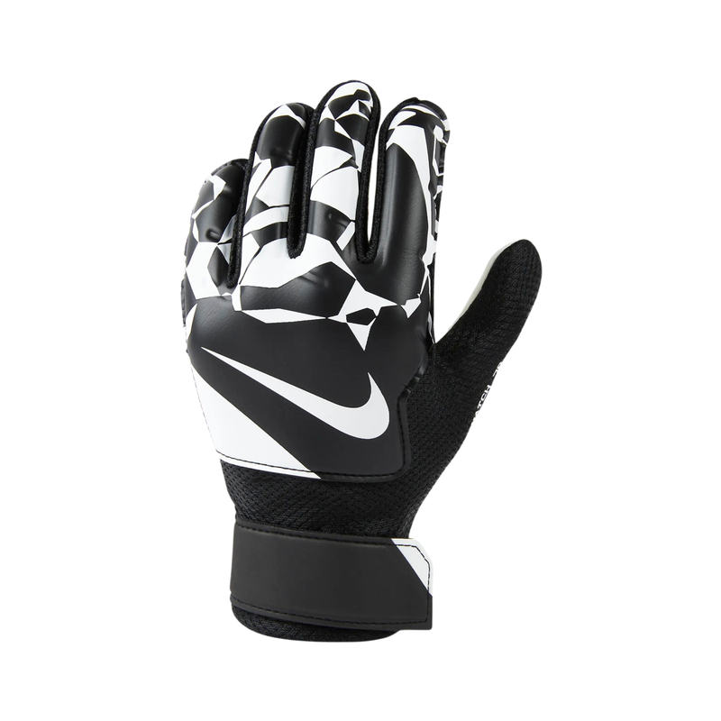 Вратарские перчатки NK GK MATCH JR-HO24 Nike HQ0258-010-7 черный, белый, 19,6 см