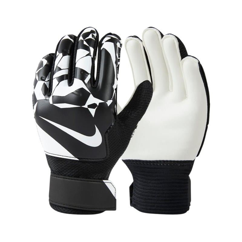 Вратарские перчатки NK GK MATCH JR-HO24 Nike HQ0258-010-7 черный, белый, 19,6 см