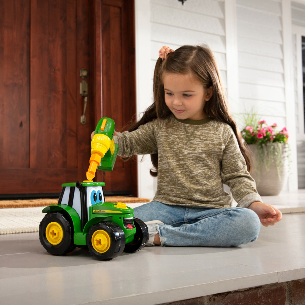 Конструктор John Deere Kids 46655 Збери трактор із шуруповертом 