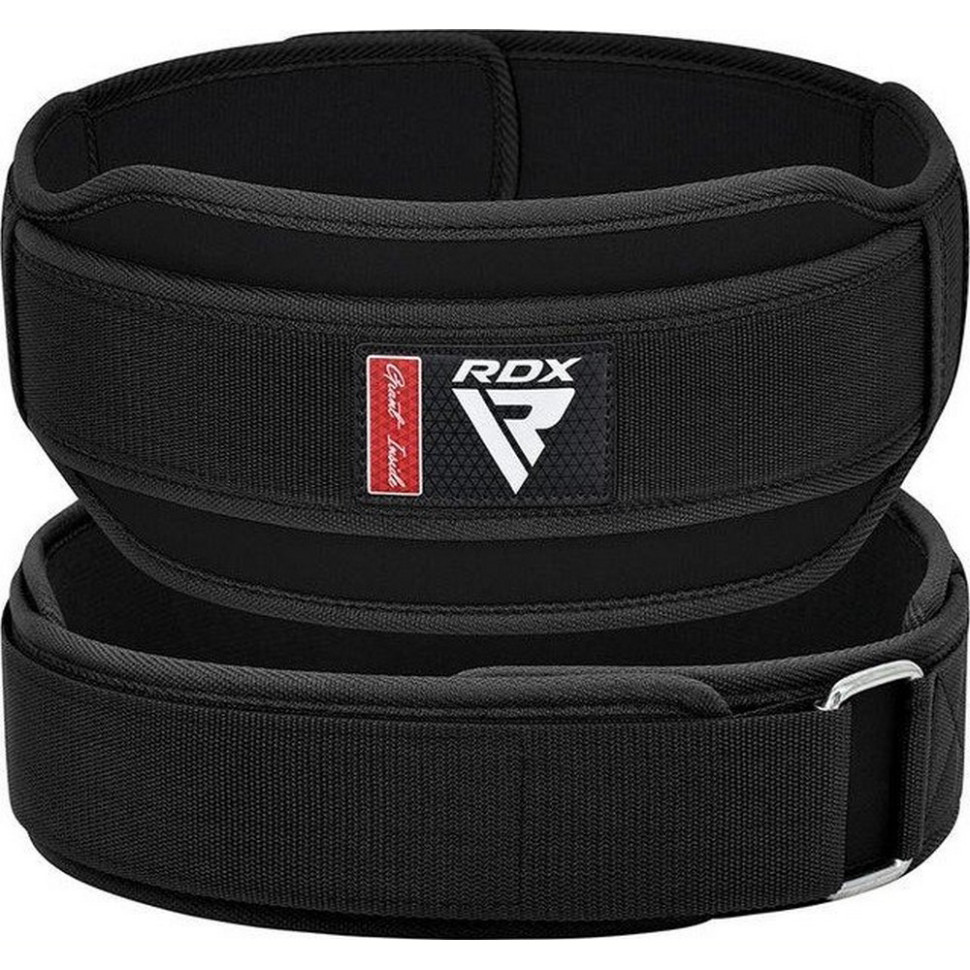 Пояс для тяжелой атлетики RX5 Double Belt RDX Inc Limited WBD-RX5B-L, Black, L