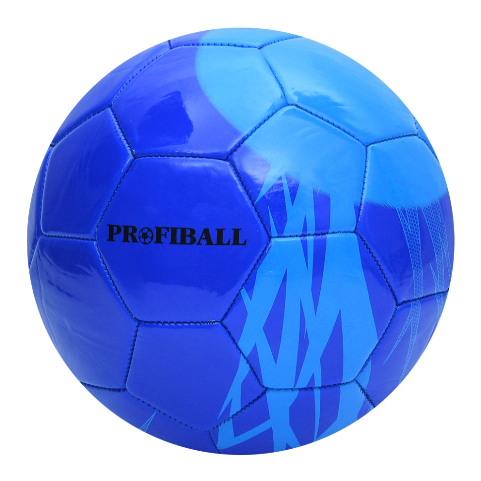 М'яч футбольний Bambi MS 4271(Blue) 21,3 см, ПВХ, розмір 5, 350-380 грам