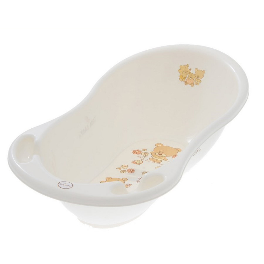 Ванночка дитяча «Ведмедики» Tega Baby MS-004ODPŁYW-118 зі зливом 86 см