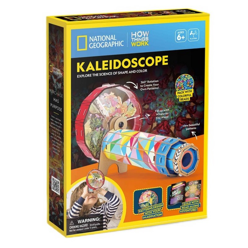 Набір для моделювання STEM «Калейдоскоп» Cubic Fun DS1090h