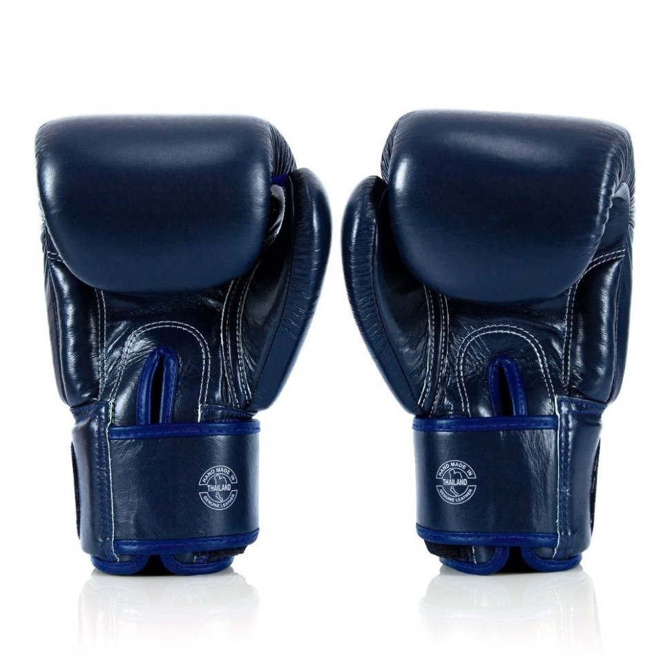 Боксерские перчатки BGV1-ONE Fairtex BGV1-ONE_12oz_Blue 12 унций (бинты в комплекте)