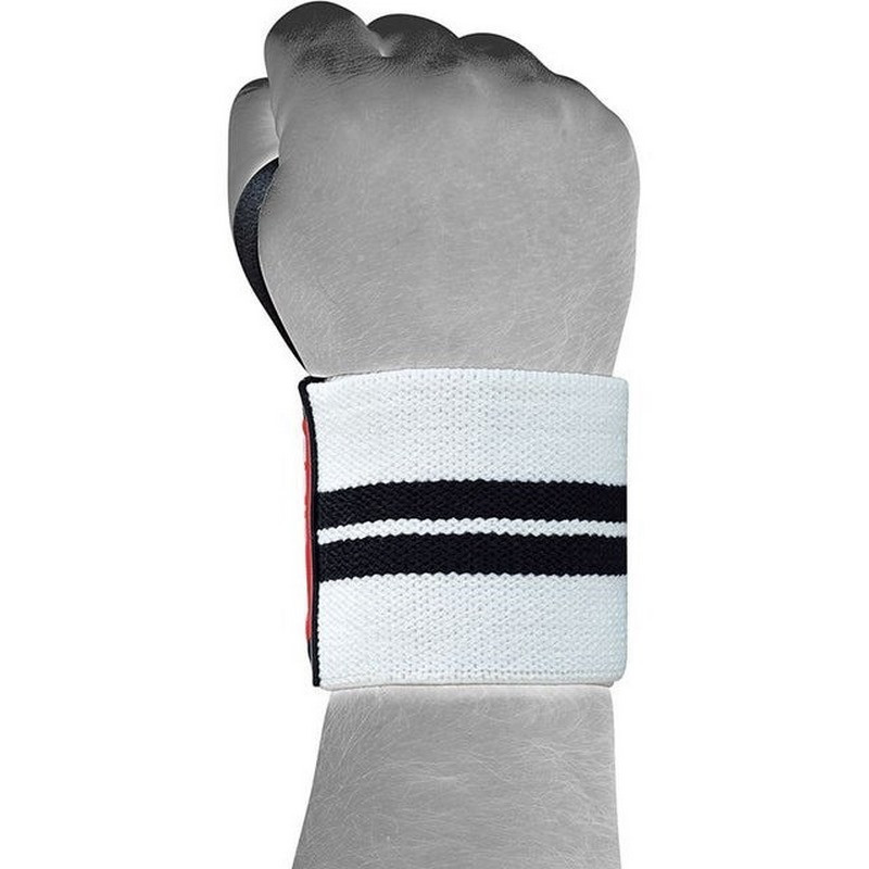 Бинти для зап'ясть (кистьові бинти) W2 Gym Wrist Wraps RDX Inc Limited WAH-W3W+ BLACK/WHITE PLUS