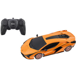 Машинка на радиоуправлении Lamborghini Sian Rastar 97800 orange 1:24 