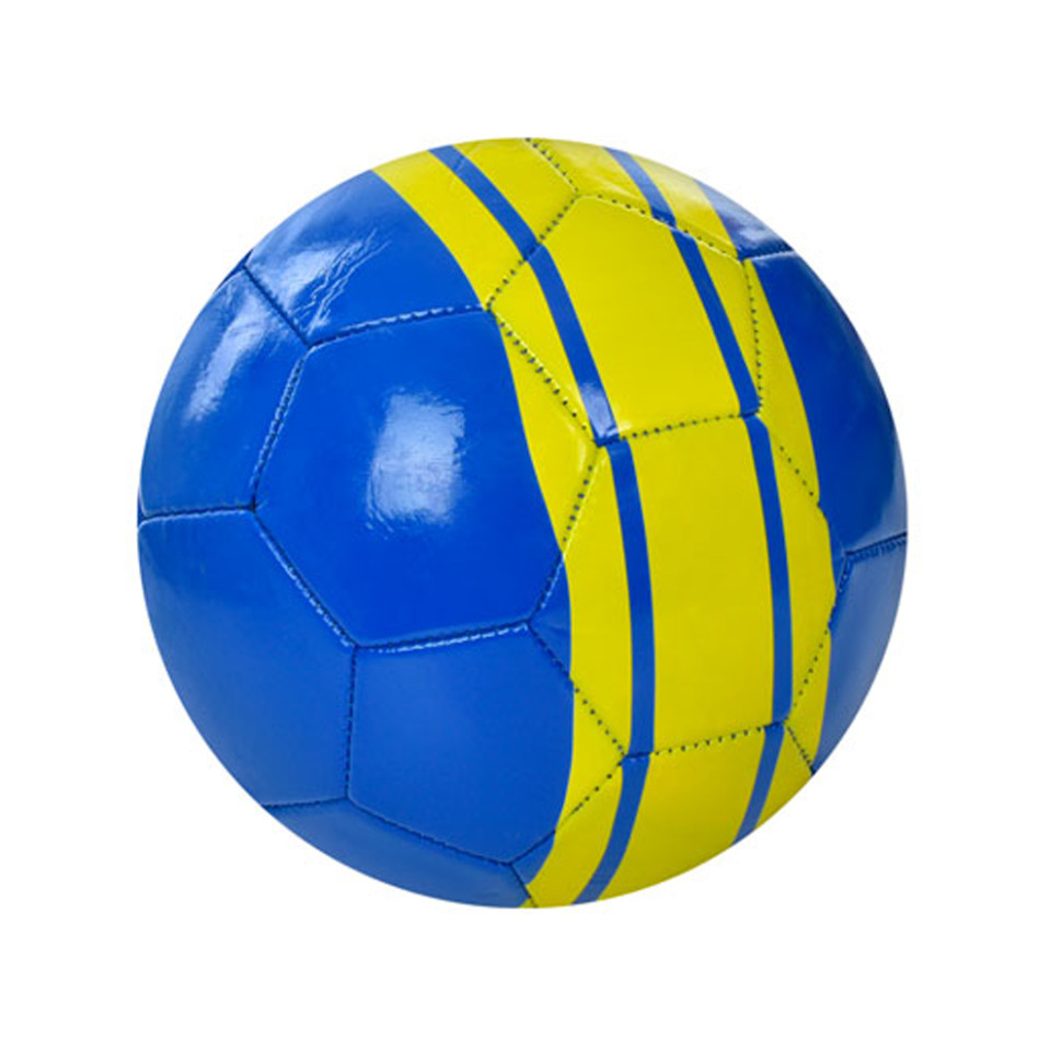Мяч футбольный Bambi EV-3381(Blue) размер 5, ПВХ 1,8 мм, 300-320 г