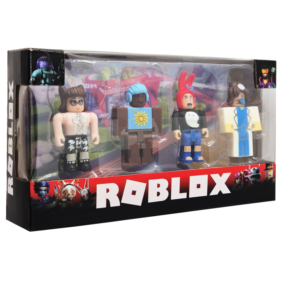 Ігровий набір фігурок Roblox Bambi WL 25022-2, 4 фігурки, рухливі деталі