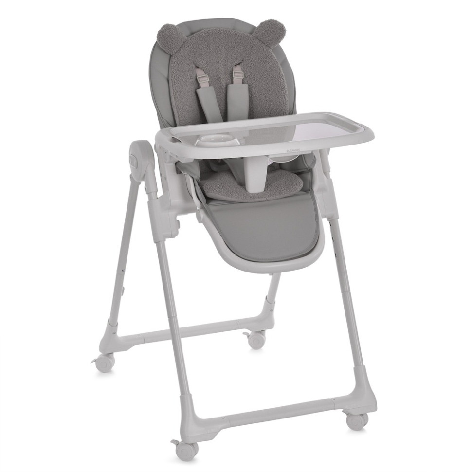 Стульчик для кормления CRYSTAL El Camino ME 1037 Bear Gray
