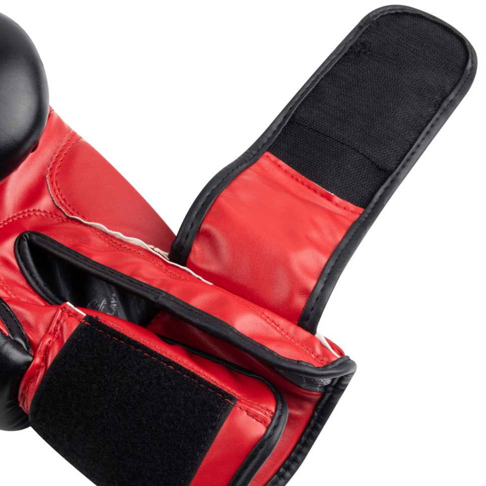 Боксерские перчатки 3004 Classic PowerPlay PP_3004_16oz_Bl/Red, Черно-Красные 16 унций