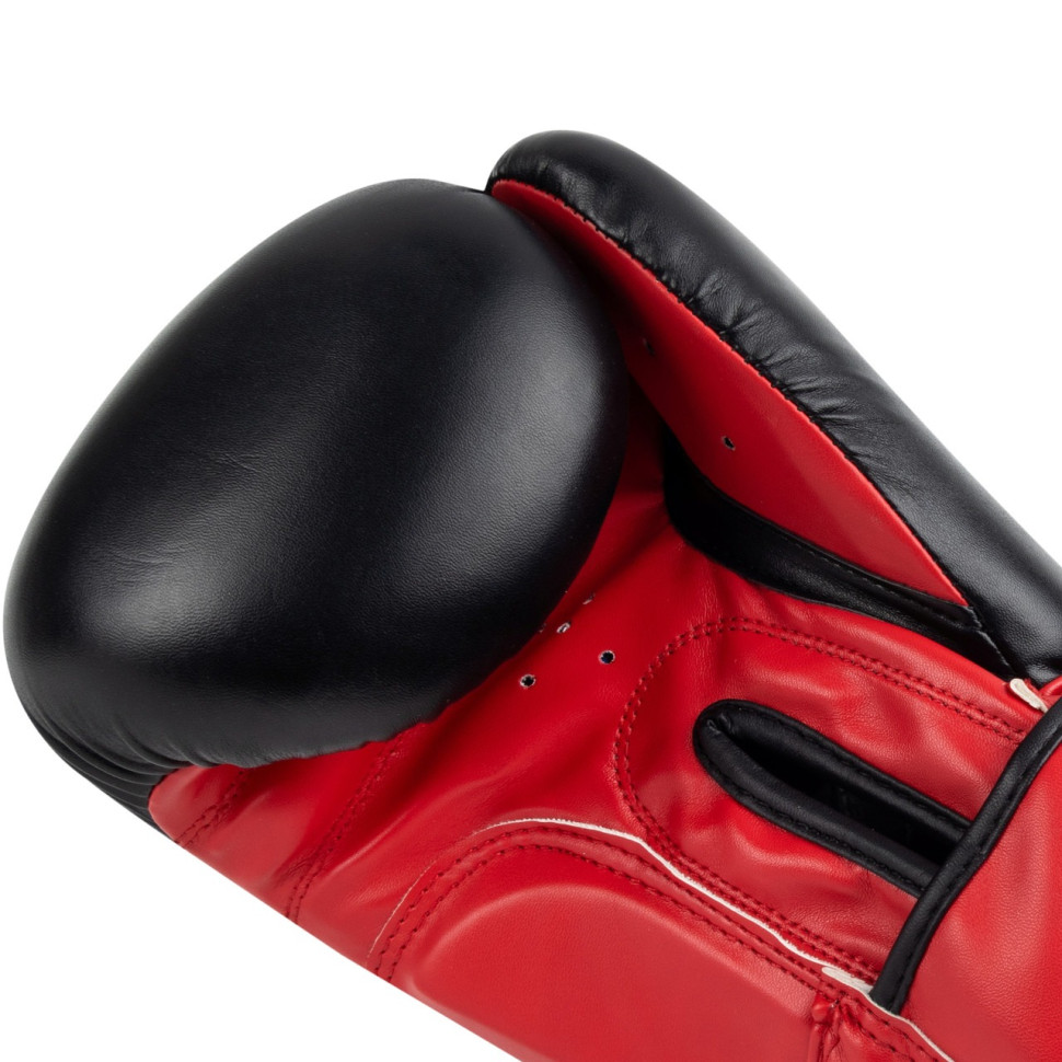 Боксерские перчатки 3004 Classic PowerPlay PP_3004_16oz_Bl/Red, Черно-Красные 16 унций