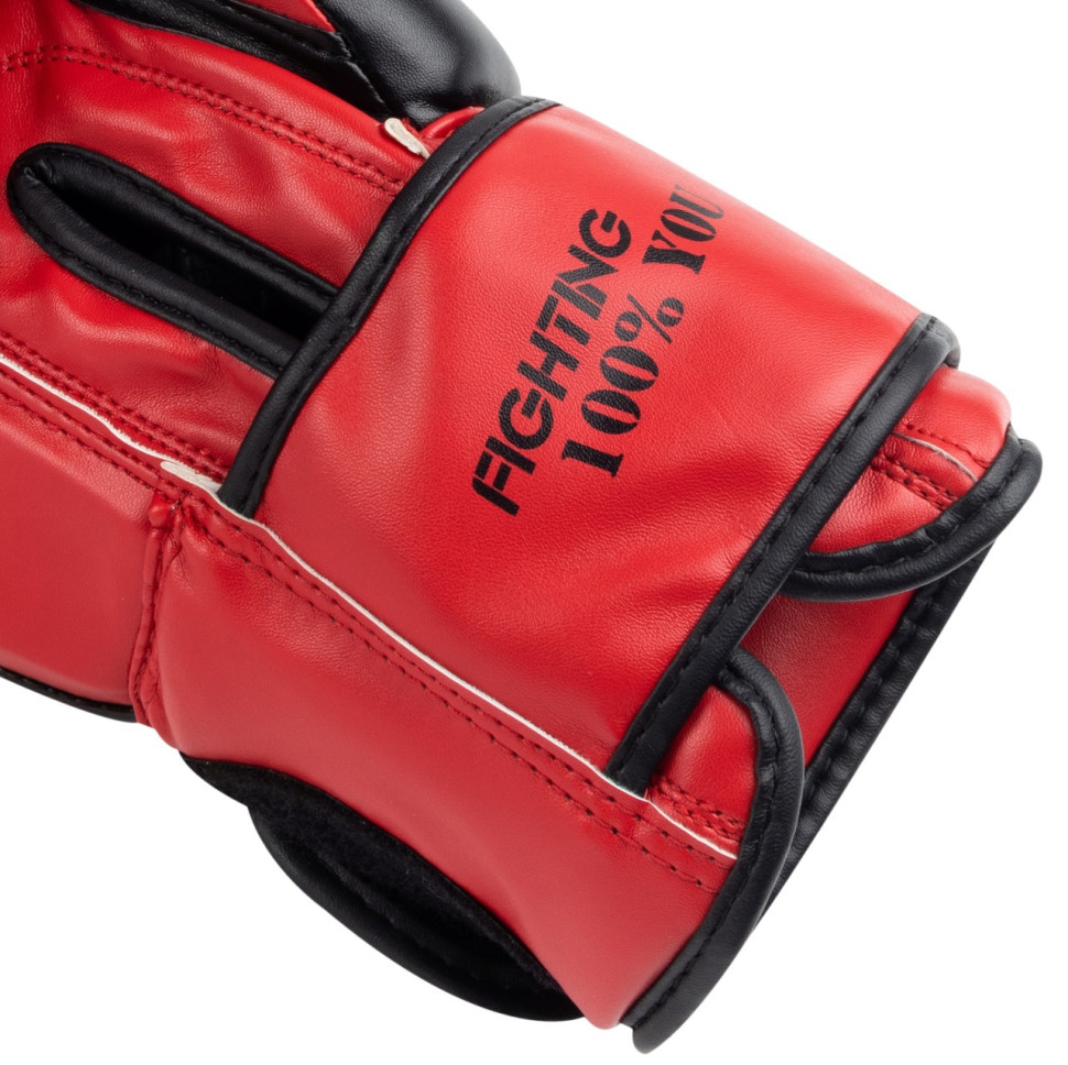 Боксерские перчатки 3004 Classic PowerPlay PP_3004_16oz_Bl/Red, Черно-Красные 16 унций