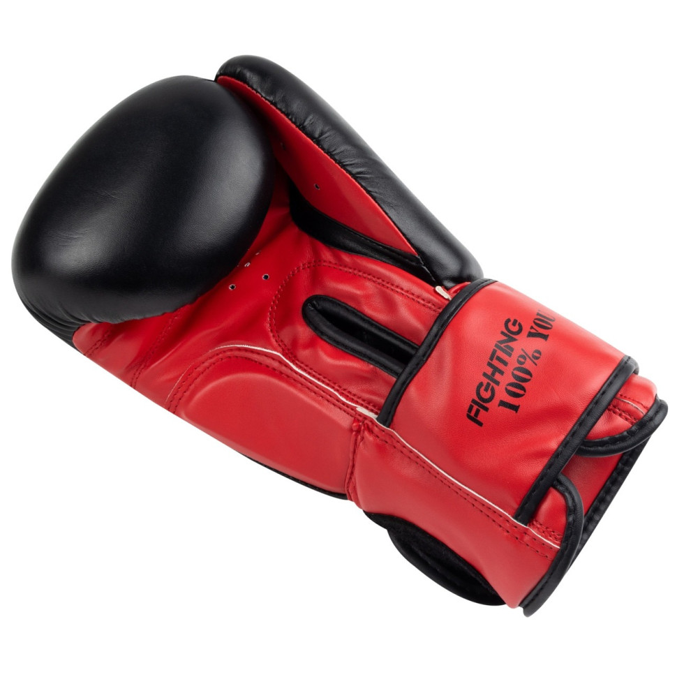Боксерские перчатки 3004 Classic PowerPlay PP_3004_16oz_Bl/Red, Черно-Красные 16 унций