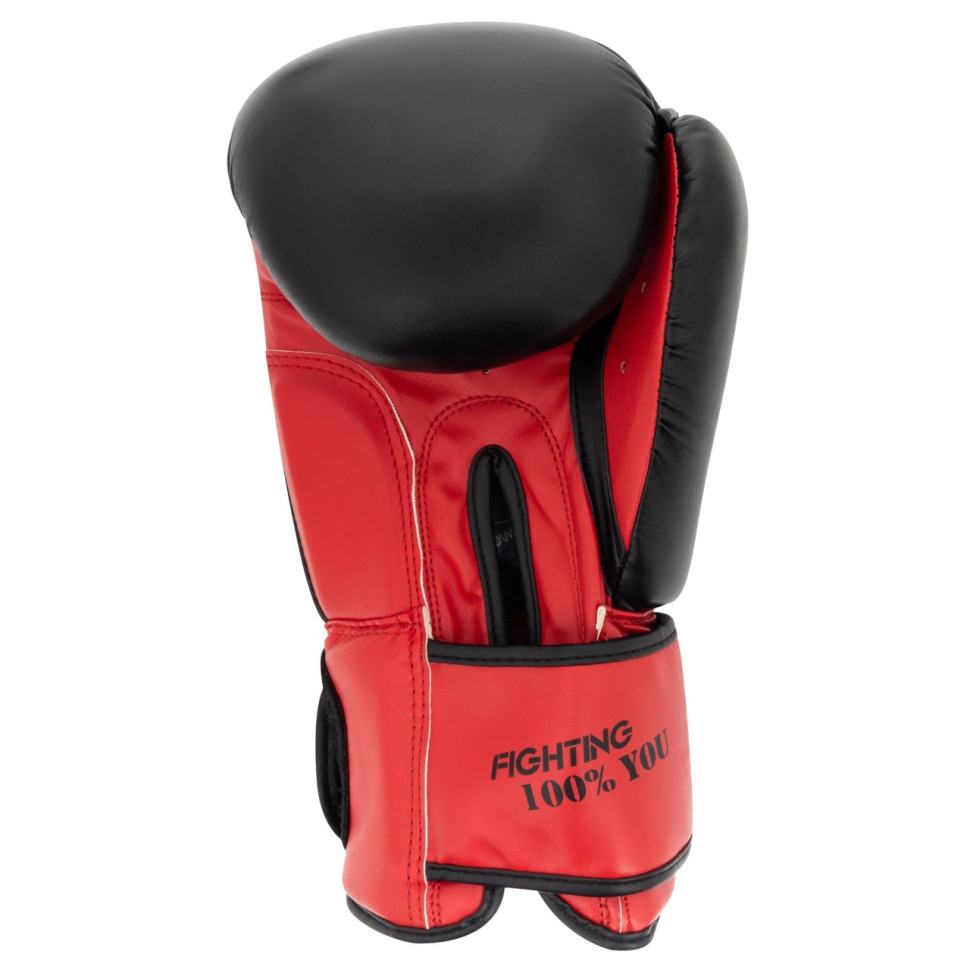 Боксерские перчатки 3004 Classic PowerPlay PP_3004_16oz_Bl/Red, Черно-Красные 16 унций