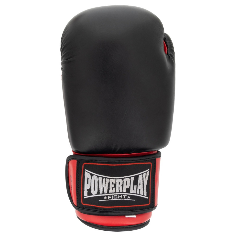 Боксерские перчатки 3004 Classic PowerPlay PP_3004_16oz_Bl/Red, Черно-Красные 16 унций