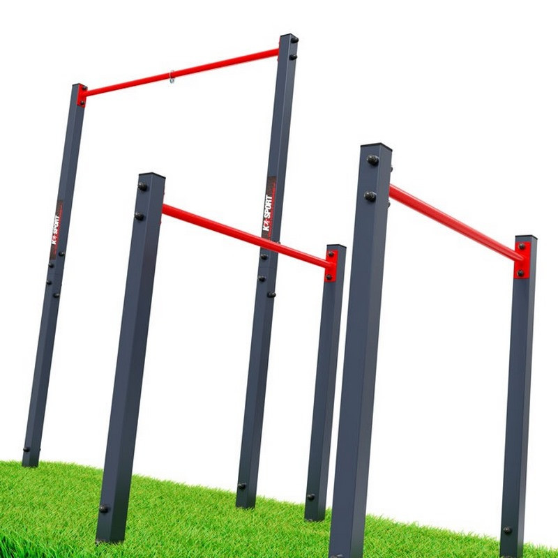 Турник для подтягивания с брусьями Garden-street workout KSOZ004 K-Sport KS-222 до 150 кг