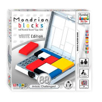 Головоломка Блоки Мондріана (білий) Eureka Ah!Ha Mondrian Blocks white 473556