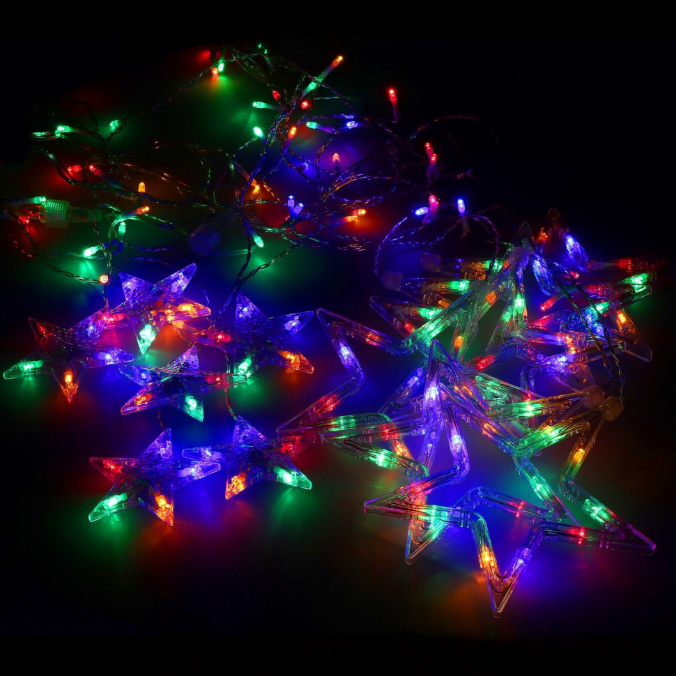 Гірлянда бахрома вулична Springos CL4017, 2 м 138 LED, Mix
