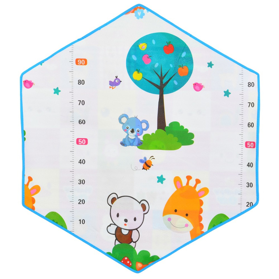 Детский манеж Bambi MR 1512 Powder Pink 146×127×110 см