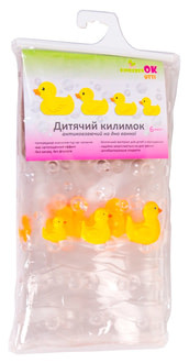 Антиковзаючий килимок Utti з качечками, 70 * 35 ПВХ 050313