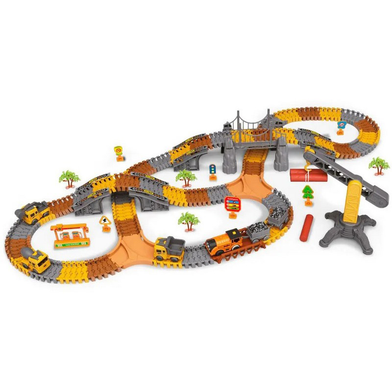 Детский игровой набор железная дорога 