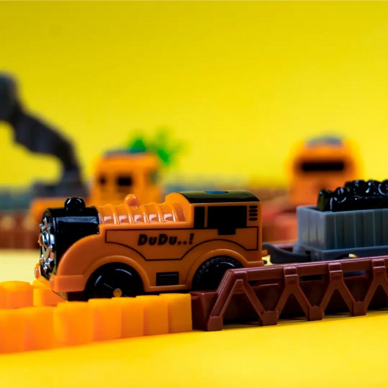 Детский игровой набор железная дорога 